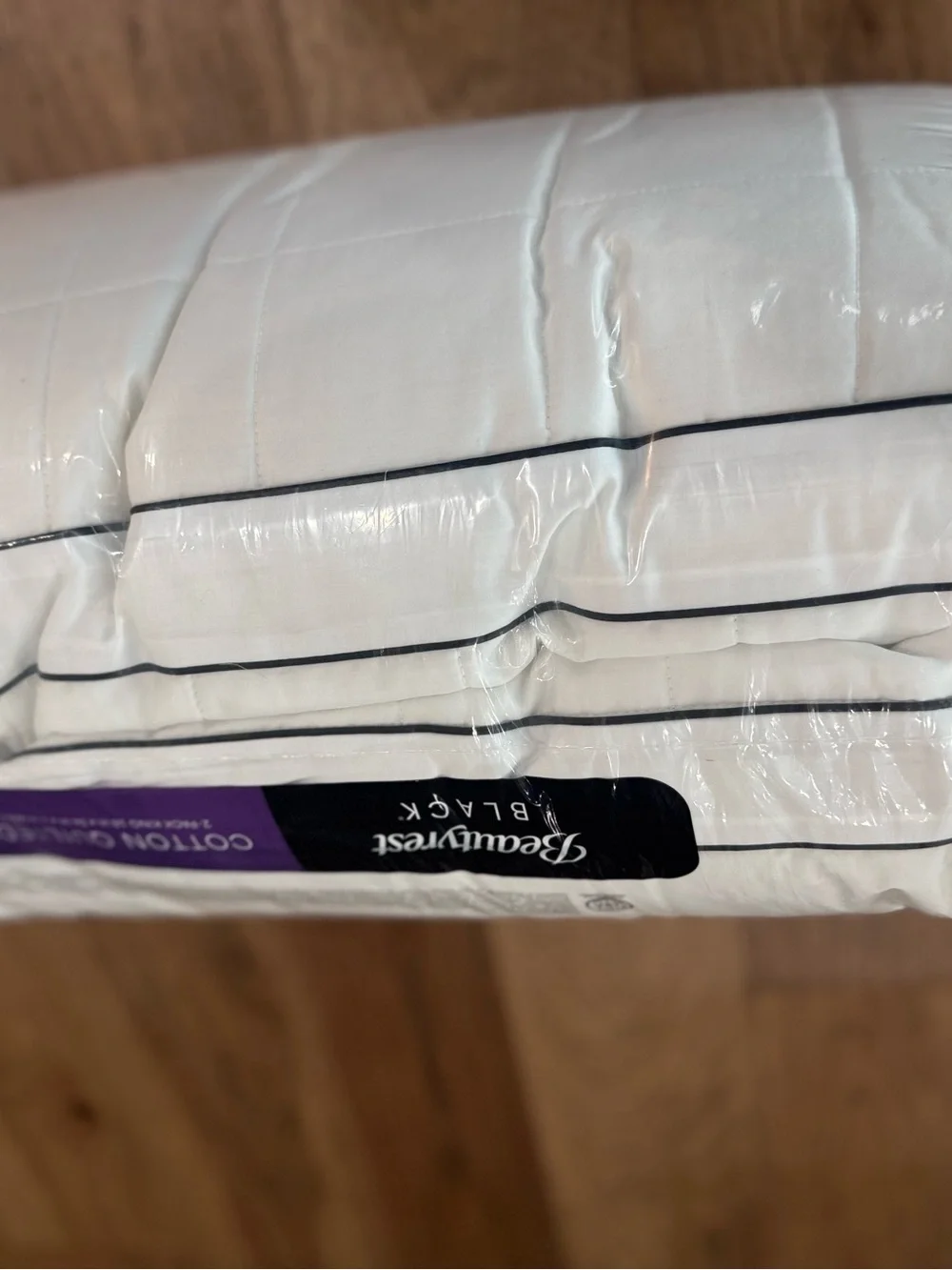 BEAUTYREST BLACK 2pk Luxurious Cooling Down Alternative Pillows